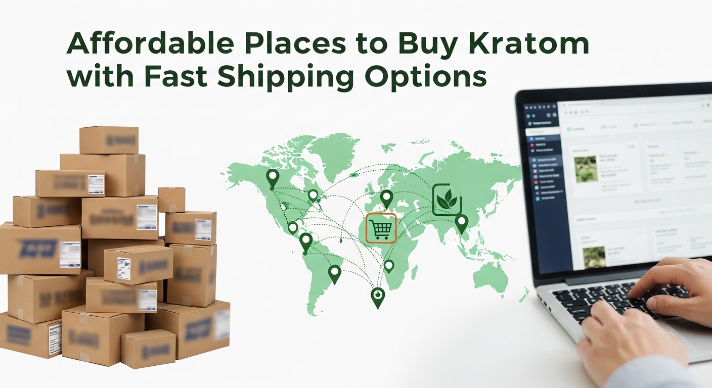 Affordable Places to Buy Kratom with Fast Shipping Options