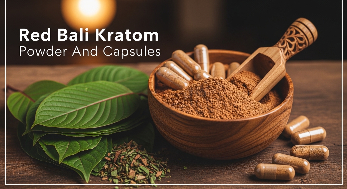 Best Ways To Use Red Bali Kratom Powder, Effects And Benefits