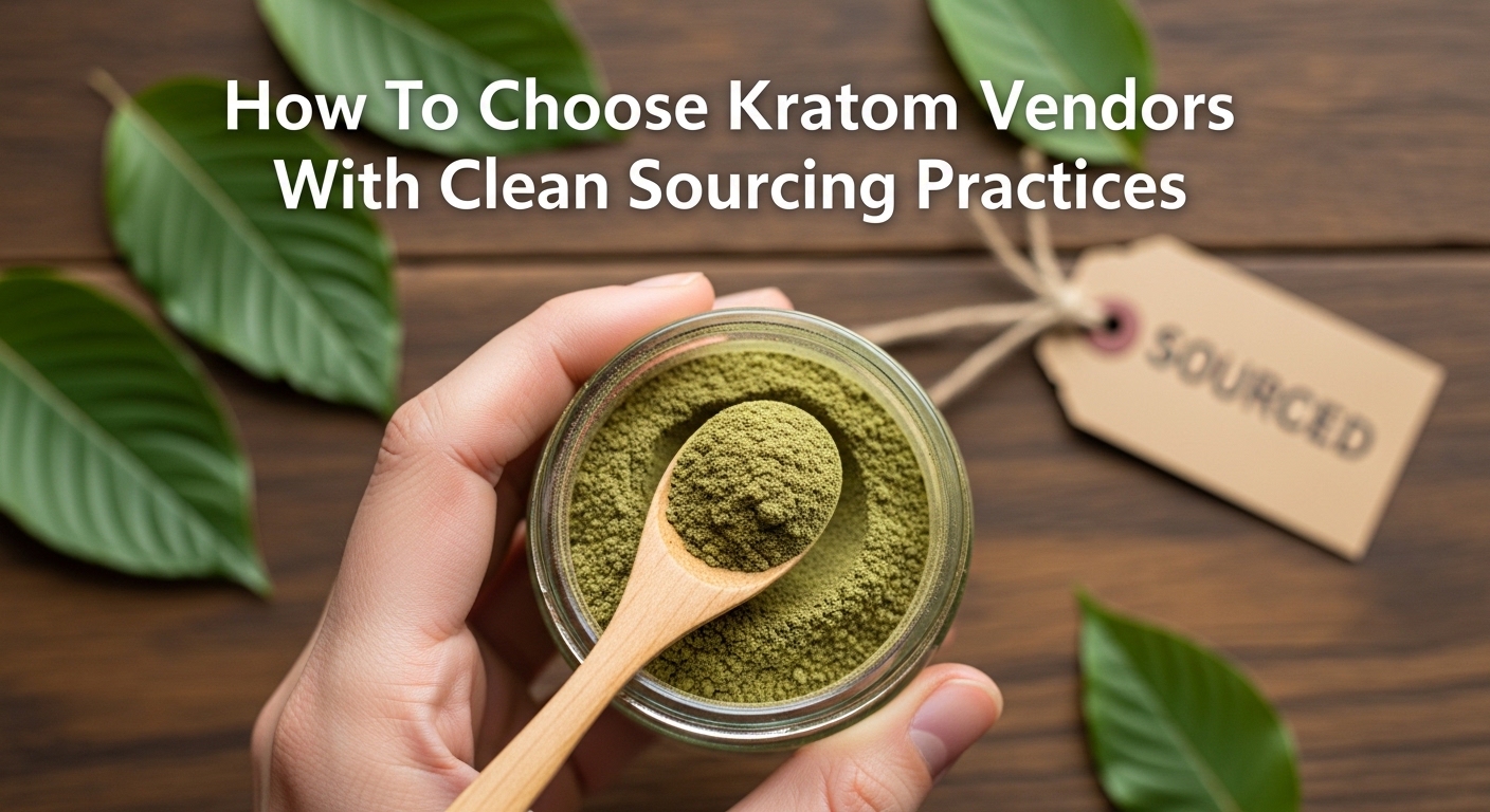 How To Choose Kratom Vendors With Clean Sourcing Practices