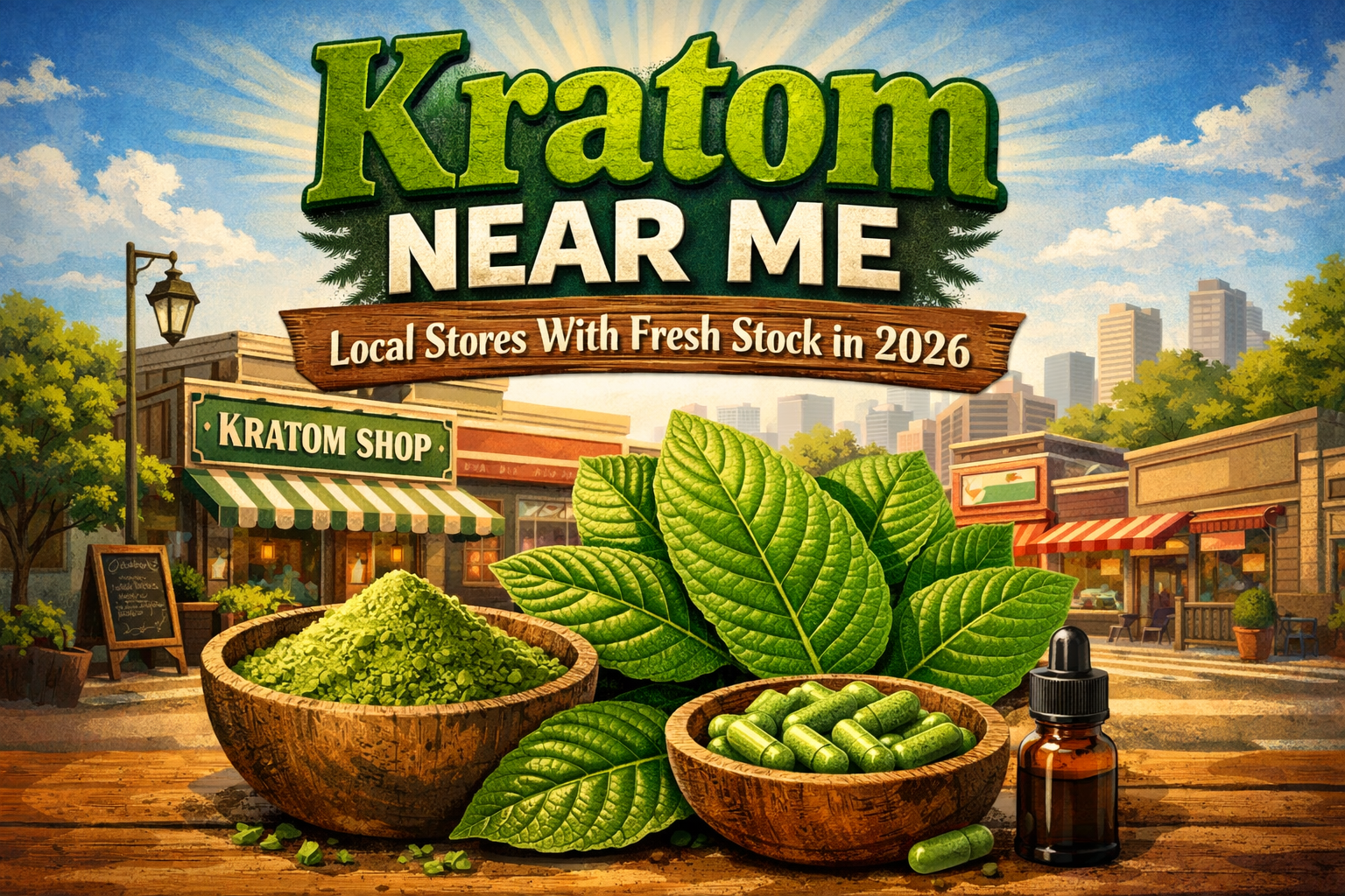 Kratom Near Me – Local Stores With Fresh Stock In 2026
