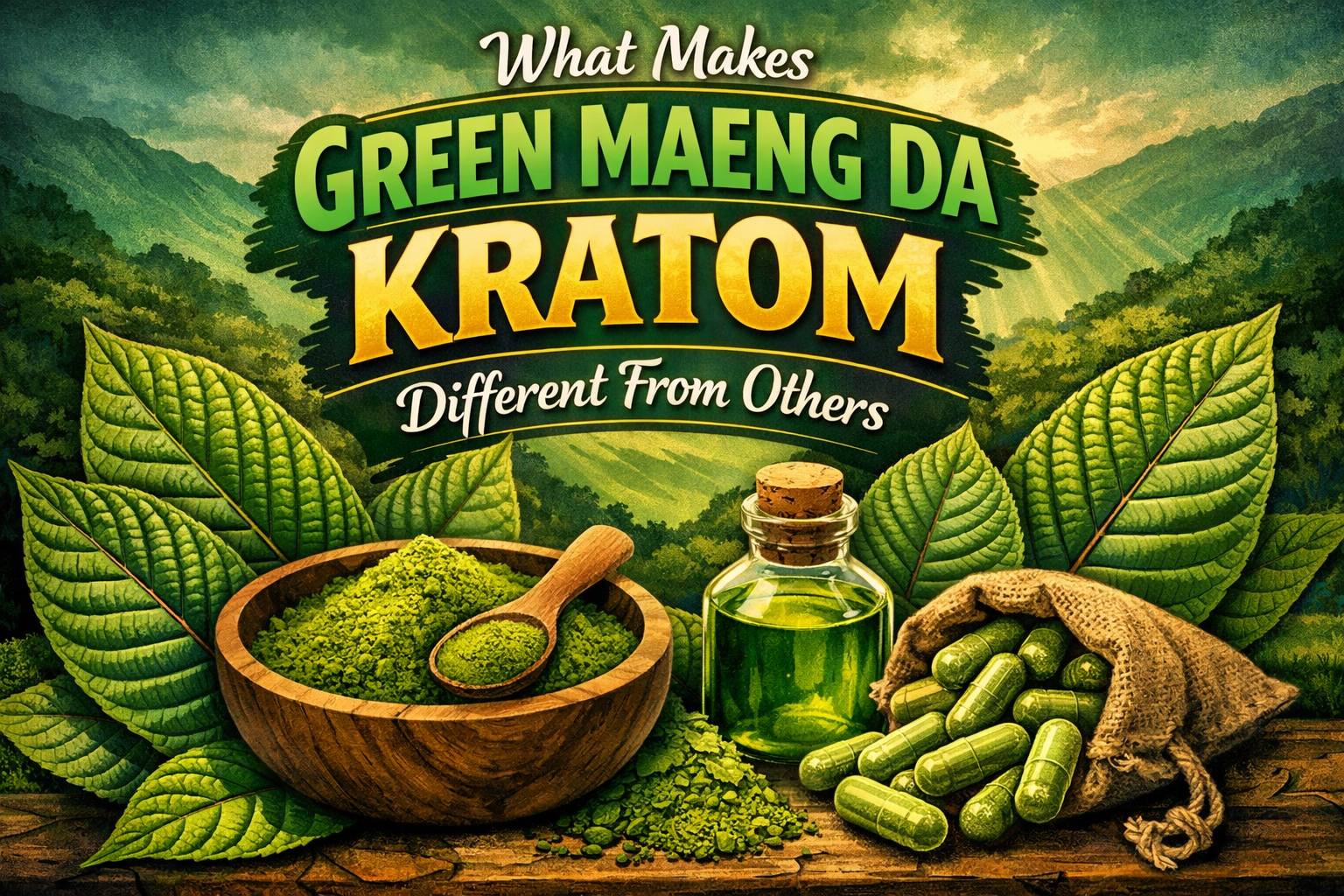What Makes Green Maeng Da Kratom Different From Others