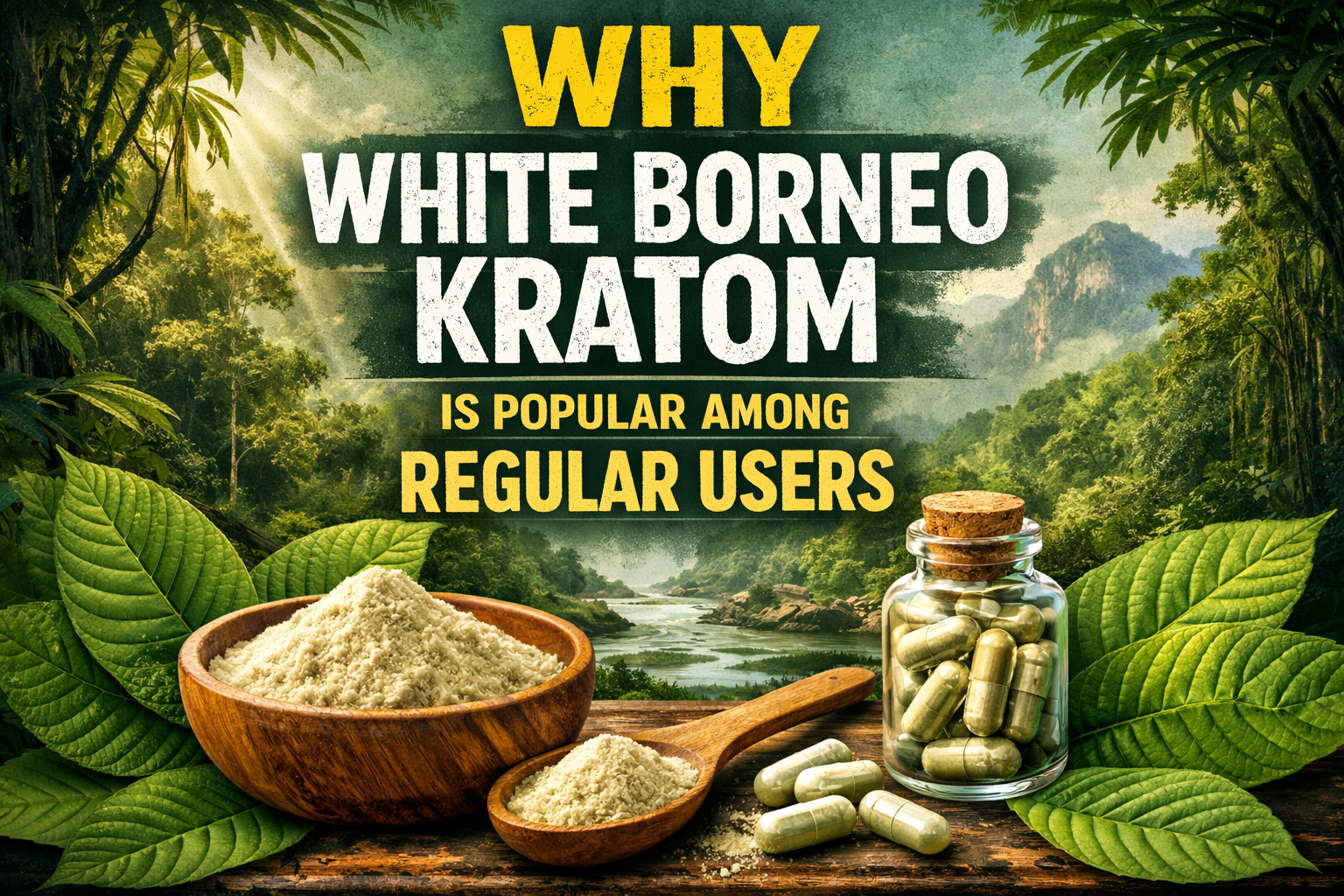 Why White Borneo Kratom Is Popular Among Regular Users